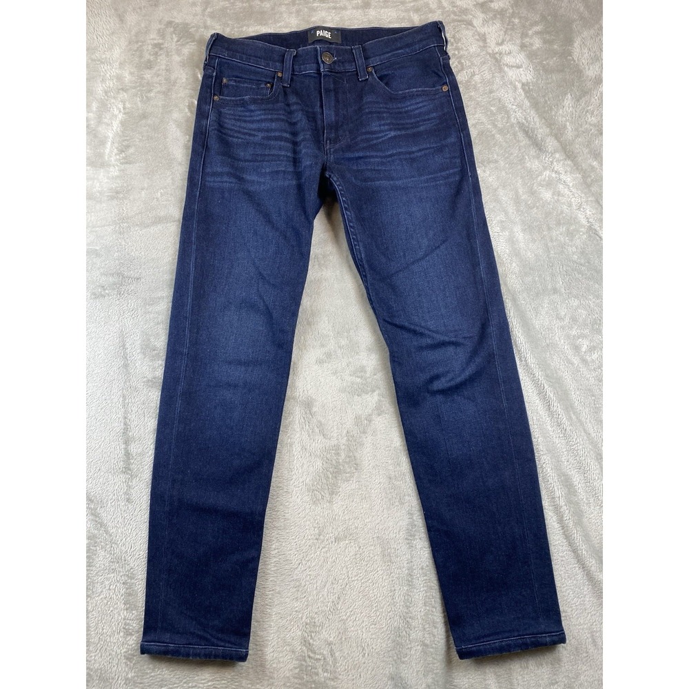 PAIGE Men's Jeans Lennox Slim‎ Size 28x28.5 Dark wash